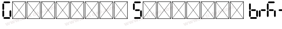 Gravitate Segments BRK字体转换